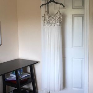 Strapless Evening Gown